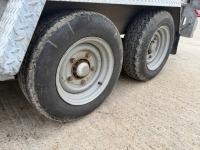 IFOR WILLIAMS 10ft5" X 5ft7" TWIN AXLE 3.5 TON PLANT TRAILER - 14