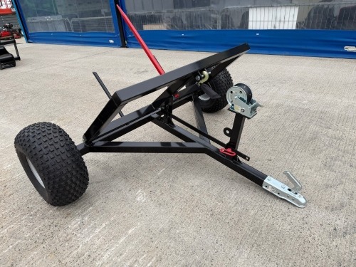 UNUSED SPERRIN SINGLE AXLE BALE SPIKE TRAILER TO SUIT QUAD