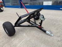 UNUSED SPERRIN SINGLE AXLE BALE SPIKE TRAILER TO SUIT QUAD