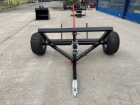 UNUSED SPERRIN SINGLE AXLE BALE SPIKE TRAILER TO SUIT QUAD - 2