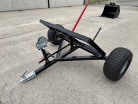UNUSED SPERRIN SINGLE AXLE BALE SPIKE TRAILER TO SUIT QUAD - 3
