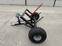 UNUSED SPERRIN SINGLE AXLE BALE SPIKE TRAILER TO SUIT QUAD - 4
