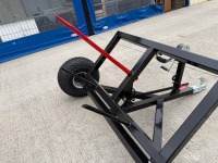 UNUSED SPERRIN SINGLE AXLE BALE SPIKE TRAILER TO SUIT QUAD - 8