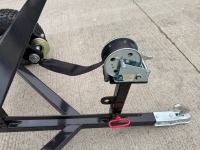 UNUSED SPERRIN SINGLE AXLE BALE SPIKE TRAILER TO SUIT QUAD - 9