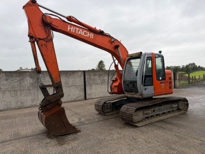 HITACHI ZX135US 13.5 TON ZERO TAIL SWING EXCAVATOR