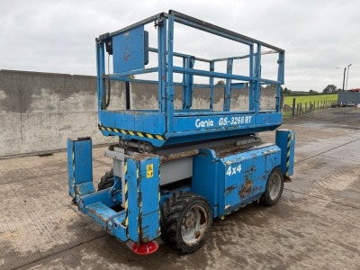 GENIE GS-3268 RT 38FT 4X4 DIESEL SCISSOR LIFT&nbsp;&nbsp;