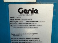 GENIE Z-45/25J 4X4 45FT DIESEL&nbsp;BOOM LIFT&nbsp; - 23