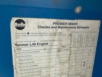 BELLE PREMIER DIESEL SITE MIXER - NO ENGINE - 13
