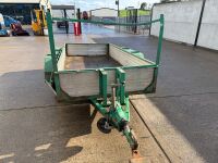 APPROX. 10ft x 4.6ft TWIN AXLE BUILDERS TRAILER - 2