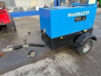 GENSET MPM 8/300 WELD MASTER SINGLE AXLE FAST TOW WELDER / 7KVA GENERATOR - 3