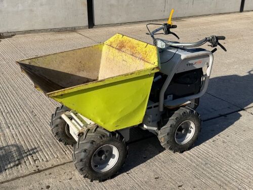 TRUXTA B300-E 4x4 BATTERY OPERATED ARTICULATED MINI DUMPER