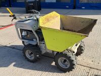 TRUXTA B300-E 4x4 BATTERY OPERATED ARTICULATED MINI DUMPER - 7