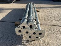 10No. UNUSED GALVANISED ACRO PROPS - 2
