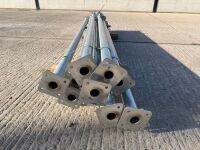 10No. UNUSED GALVANISED ACRO PROPS - 4