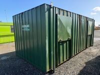 APPROX. 20ft x 10ft ANTI VANDAL OPEN PLAN SITE OFFICE - 2