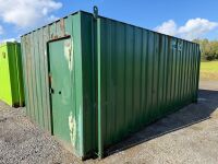 APPROX. 20ft x 10ft ANTI VANDAL OPEN PLAN SITE OFFICE - 15