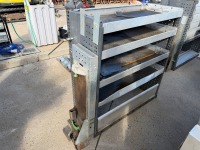 BOTT METAL SHELVING & VICE TO SUIT REAR OF VAN&nbsp;