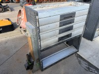 BOTT METAL SHELVING & VICE TO SUIT REAR OF VAN&nbsp;