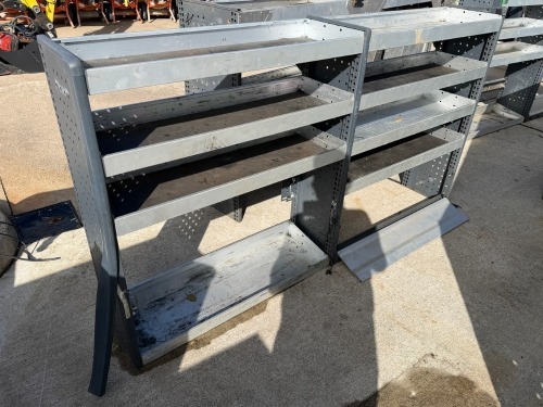 BOTT METAL SHELVING TO SUIT REAR OF VAN&nbsp;