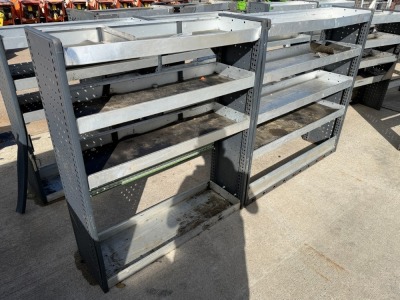 BOTT METAL SHELVING TO SUIT REAR OF VAN&nbsp;