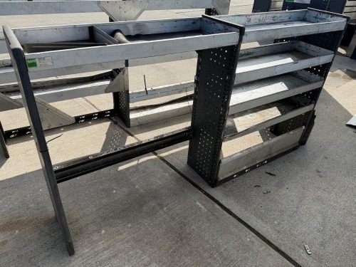 BOTT METAL SHELVING TO SUIT REAR OF VAN&nbsp;