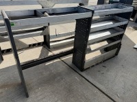 BOTT METAL SHELVING TO SUIT REAR OF VAN&nbsp;