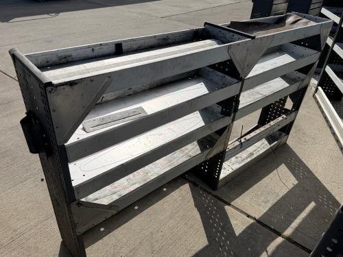 BOTT METAL SHELVING TO SUIT REAR OF VAN&nbsp;