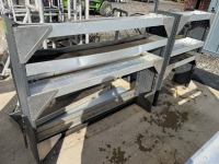 BOTT METAL SHELVING TO SUIT REAR OF VAN&nbsp;
