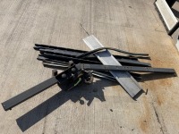 VICE & ASSORTED PARTS TO SUIT BOTT METAL SHELVING - 3