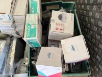 PALLET OF ASSORTED ELECTRICAL EQUIPMENT, CAMERA EQUIPMENT & DOOR MAGNETS - 4