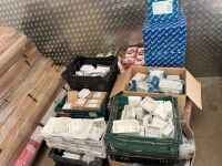 PALLET OF ASSORTED UNUSED ELECTRICAL EQUIPMENT
