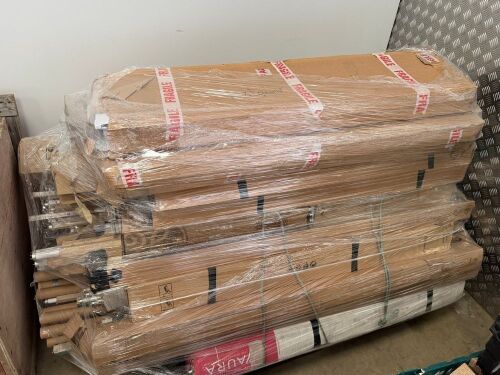PALLET TO INC. LARGE SELECTION OF ASSORTED UNUSED FLOURESCENT BULBS