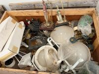 WOODEN CRATE TO INC. ASSORTED LAMPS & LANTERNS - 3