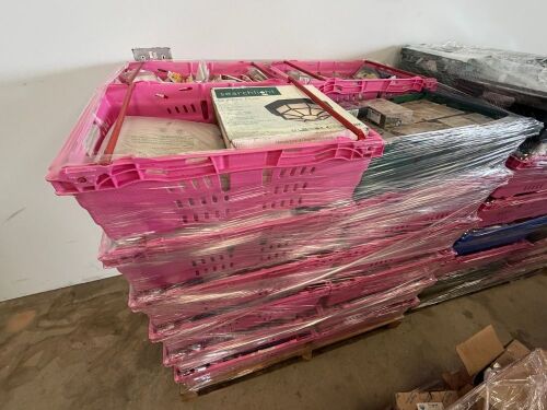 PALLET TO INC. LARGE SELECTION OF ASSORTED UNUSED ELECTRICAL EQUIPMENT