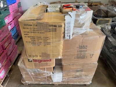 PALLET TO INC. LARGE SELECTION OF UNUSED ELECTRICAL EQUIPMENT