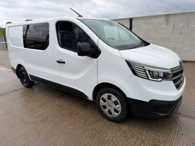 RENAULT TRAFIC SL28 BUSINESS+ SWB BLUE 2.0 DCI 130PS CREW VAN