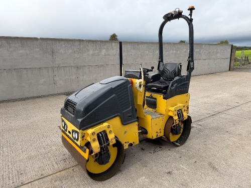 BOMAG BW100SDM-5 DOUBLE DRUM RIDE ON VIBRATING ROLLER