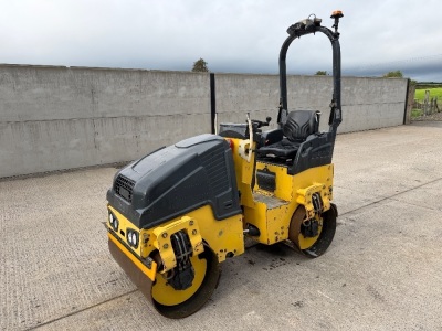 BOMAG BW100SDM-5 DOUBLE DRUM RIDE ON VIBRATING ROLLER