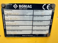BOMAG BW100SDM-5 DOUBLE DRUM RIDE ON VIBRATING ROLLER - 15