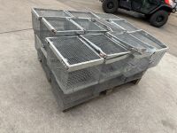 LOT TO INC. APPROX. 20No. METAL STORAGE CAGES - 2