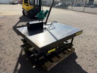 JIHAB 500KGS HIGH LIFT HYDRAULIC SCISSOR LIFT PLATFORM - 9