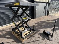 JIHAB 500KGS HIGH LIFT HYDRAULIC SCISSOR LIFT PLATFORM - 12