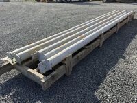 5No. ASSORTED HEAVY DUTY METAL PIPING - 4