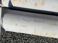 5No. ASSORTED HEAVY DUTY METAL PIPING - 8