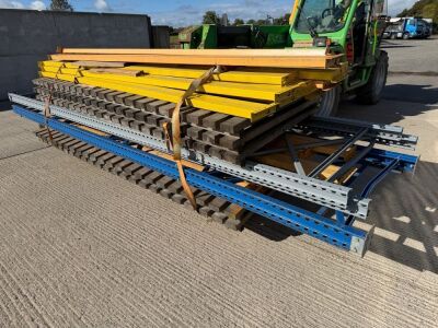 3No. BAYS OF PALLET RACKING