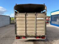 APPROX. 12ft x 6.6ft IFOR WILLIAMS 3500kgs TWIN AXLE LIVESTOCK TRAILER - 10
