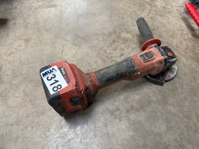 HILTI 21.6v CORDLESS 4" GRINDER