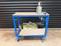 PNEUMATIC PRESS & MOBILE WORK BENCH - 2