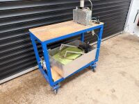 PNEUMATIC PRESS & MOBILE WORK BENCH - 3