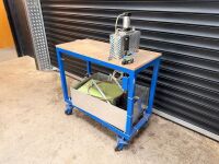 PNEUMATIC PRESS & MOBILE WORK BENCH - 4